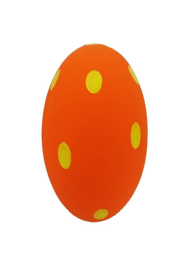 Multipet Polka Dot Balls 4 Inches Dog Toy (Assorted Color, 1 Pack) - Image 1
